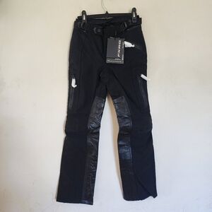 Harley Davidson | Women's FXRG Waterproof Riding Overpant w/ Cowhide Trim Sz 24